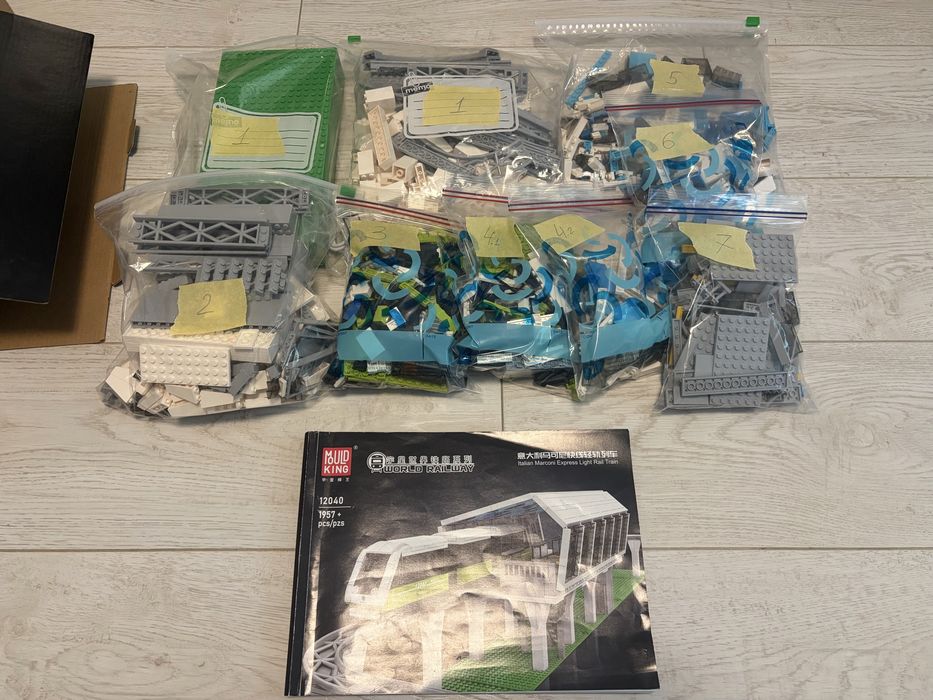 конструктор Mould King 12040 –  Express Light Rail Train