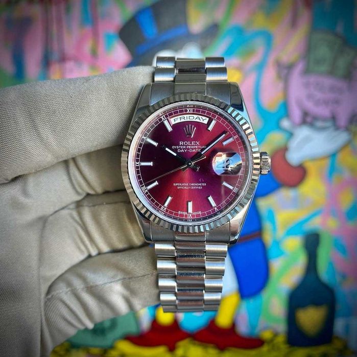 Дамски rolex day-date 36mm Cherry