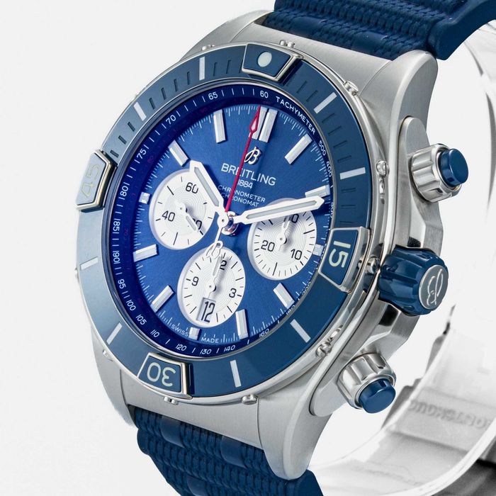 Breitling Super Chronomat B01 44mm Blue Dial AB0136161C1S1
