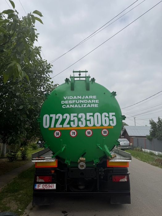 Vidanjare si desfundare BRANESTI