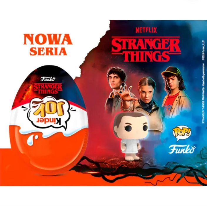 Kinder JOY Stranger Things очень странные дела