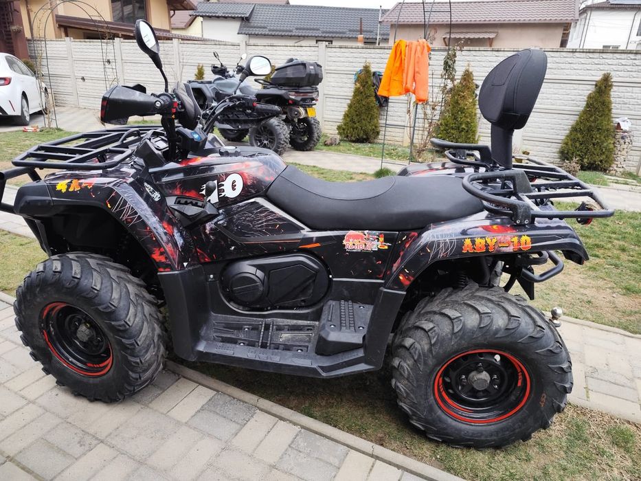 Schimb atv cu stivuitor