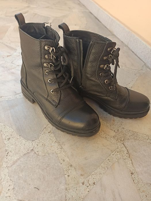 Детски зимни боти естествена кожа