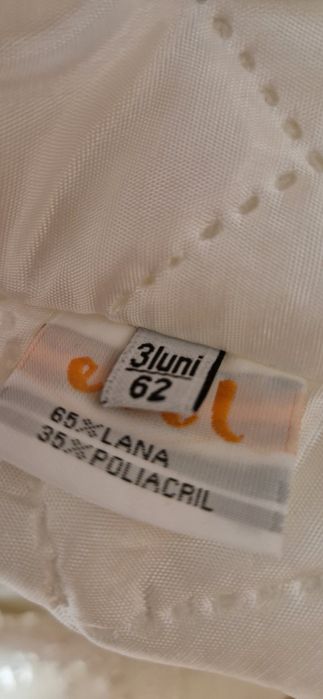 Pardesiu bebe marimea 62 (3 luni)