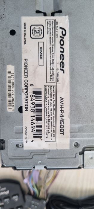 Pioneer. AVH-4450BT
