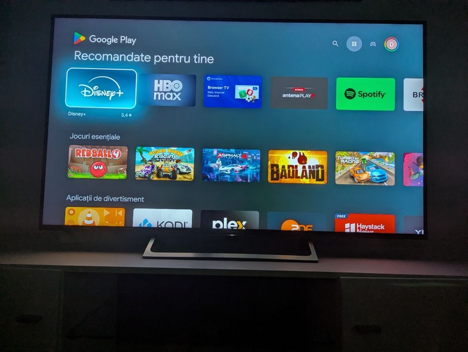 Televizor Sony Bravia 4K Android TV 139cm