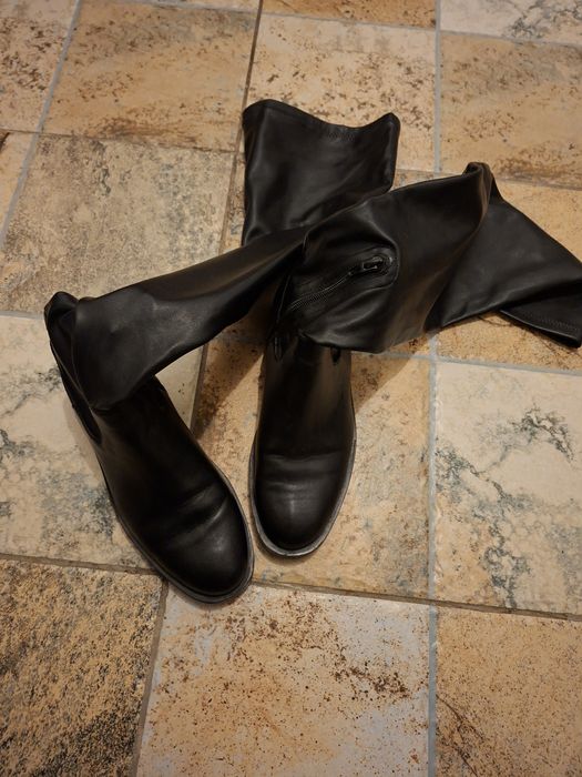 Vand Cizme dama Peste genunchi Negre