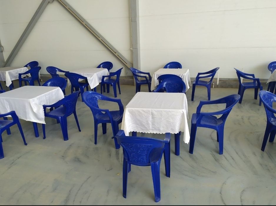 Arenda (prakat) stol stul sumalak qozon shirma zontik somovor o‘tin