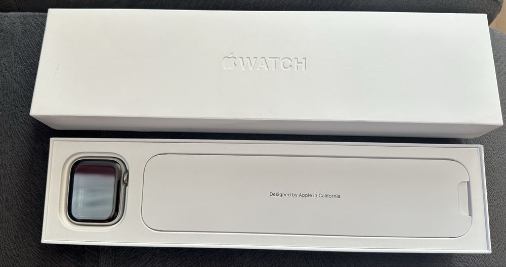 Apple Watch 7 45mm GPS + Cellular (eSIM) Stainless Steel