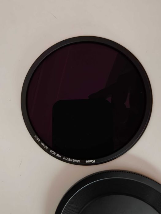 kase filters 82 mm: magnetic CPL + ND64 + ND8 + cap + magnetic ring