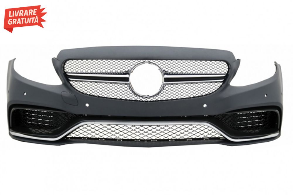Pachet Exterior Complet si Faruri Full LED Mercedes Clasa C W205 Sedan