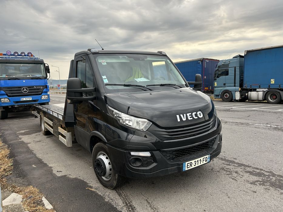 Iveco Daily 72c18 autoplatforma , platou Hidraulic, platforma hidraulica,platforma auto