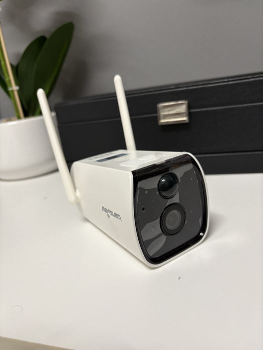 Cameră de supraveghere wireless WiFi wansview 2K cu Panou solar
