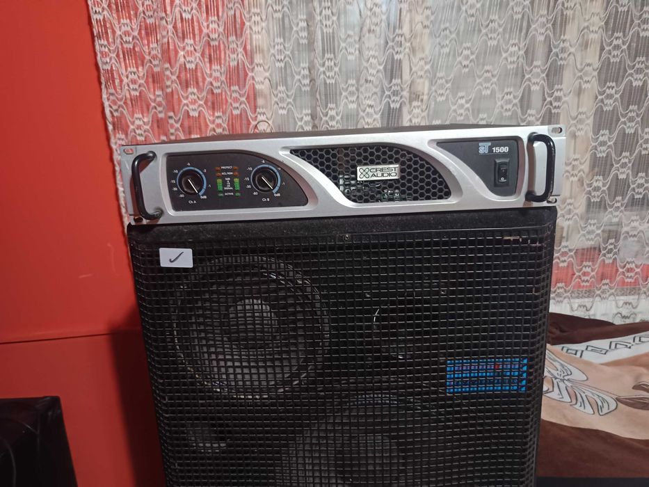 De vandzare amplificator crest audio st1500