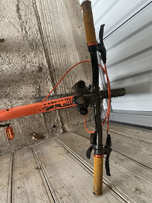 Bicicletă Rockrider – cauciucuri Michelin, piese schimbate, stare b