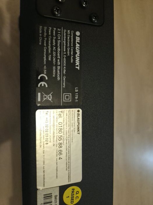 Саундбар Blaupunkt