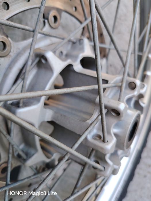Roată față R21,Yamaha XT 660 R, disc frâna 320mm, cauciuc Michelin 90/90 R21