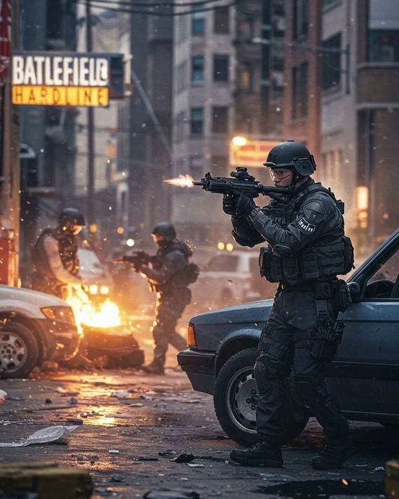 Playstation disk Battlefield hardline