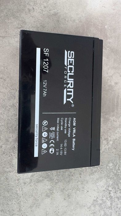 Аккумулятор Security Force SF 1207 12В 7Ач (12V 7Ah)