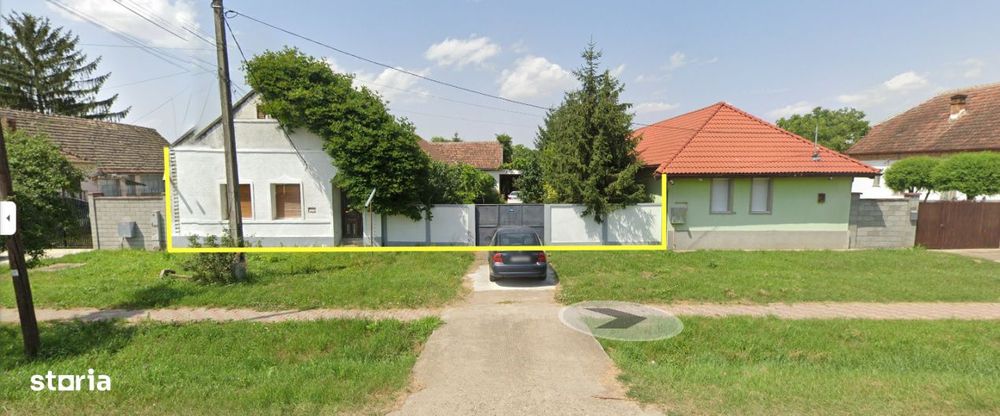 Comis. 0% - Centru - Sanandrei - Teren 1850 mp + Casa renovata complet