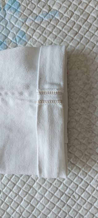 Blugi albi American Eagle Flex 33x30