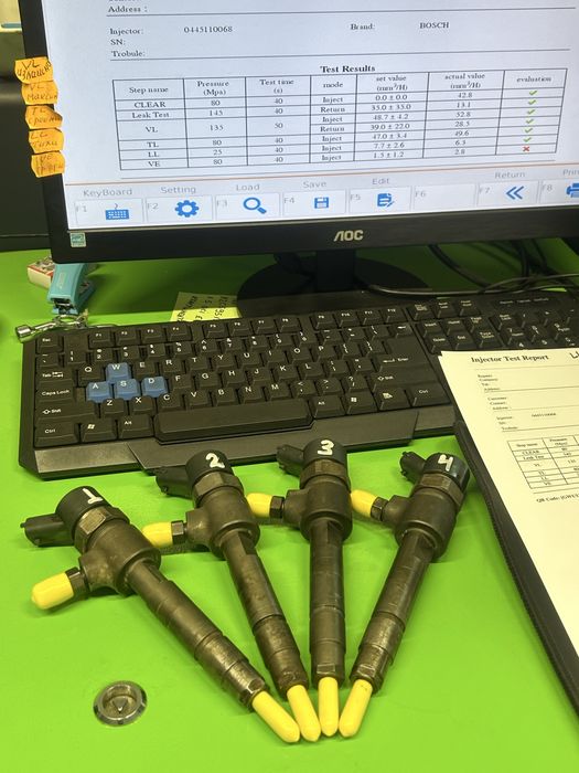 Дюзи за Алфа Фиат 1,9jtd 116кс/diuzi za Alfa Fiat 1,9jtd  Стендовани