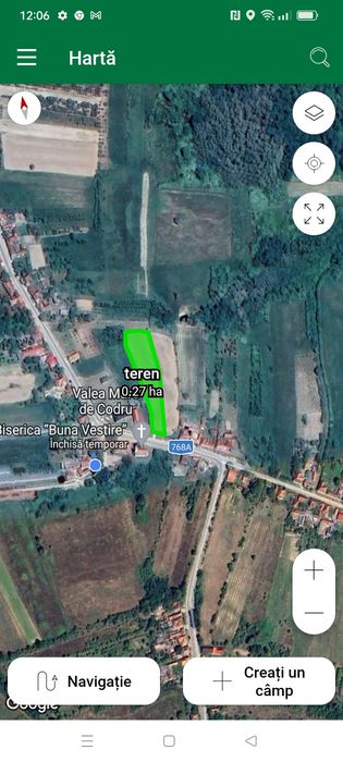 Teren intravilan 2857 mp