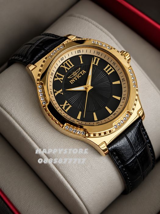 INVICTA Elegance women gold 38 mm, Инвикта нов дамски часовник