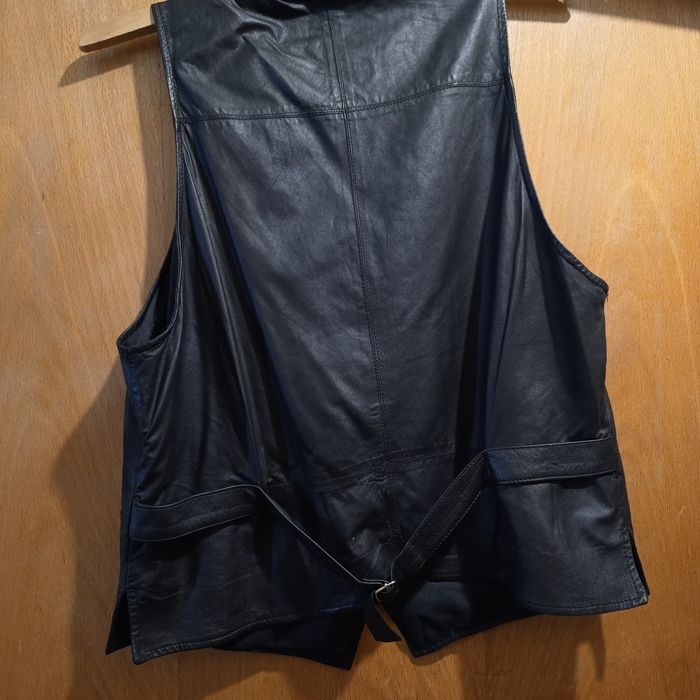 Vesta de piele foarte subțire 46