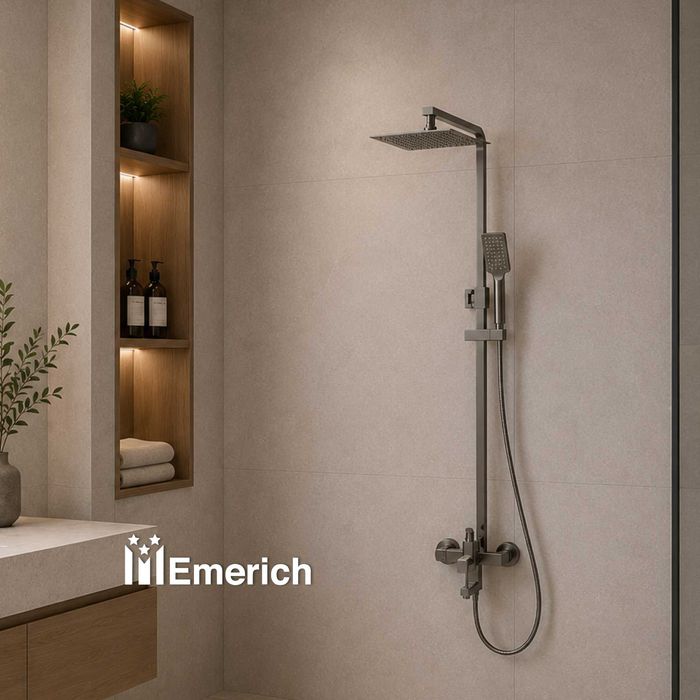 Смеситель для душа, душевая система 3 в 1 Emerich 2433D