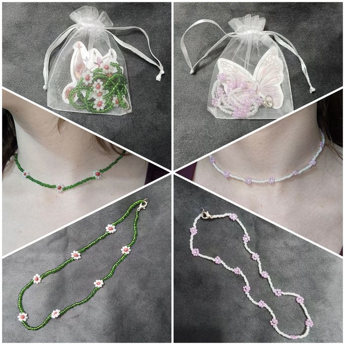 Чокеры из бисера