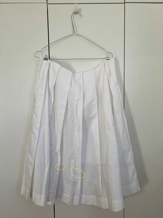 Fustă COS plisată din bumbac - măsura M