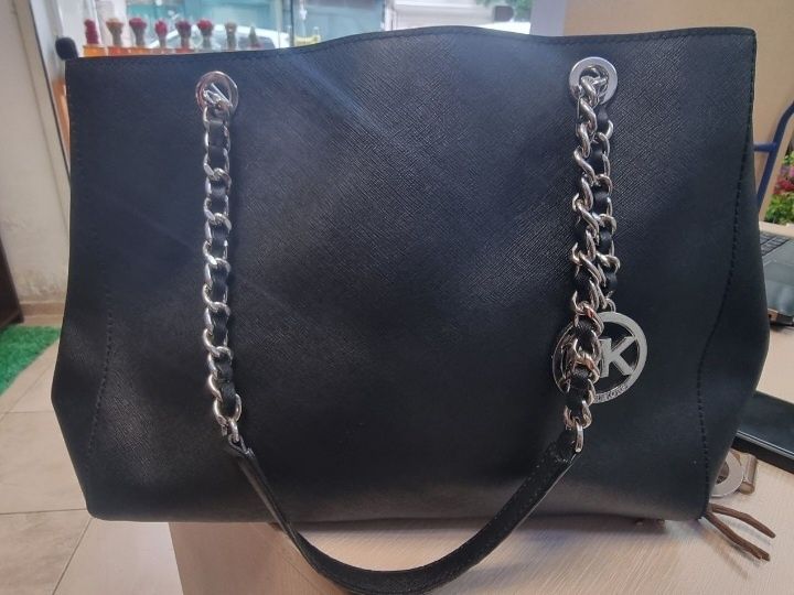 Michael  Kors Saffiano Susannah  Tote дамска чанта MK