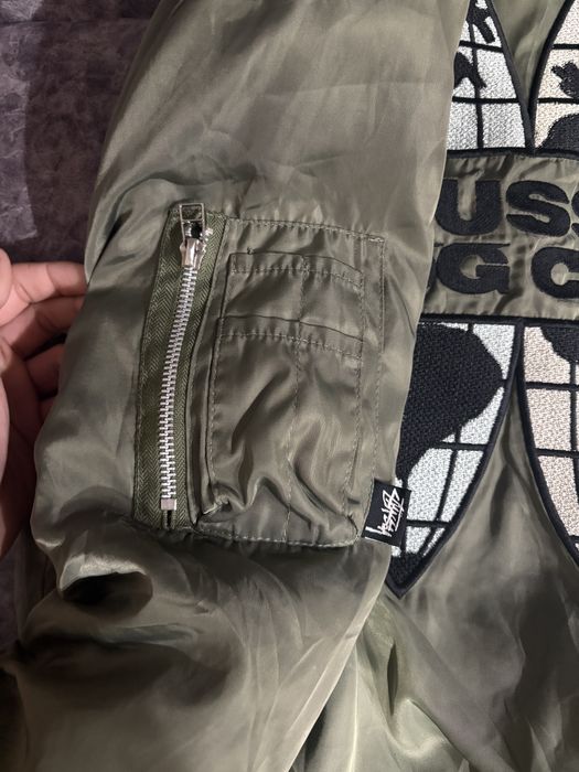 Бомбер Stussy x Comme des garcons