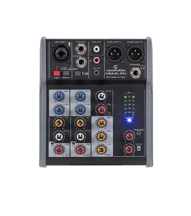 Mini mixer audio Soundsation Miomix 104 nou, la cutie