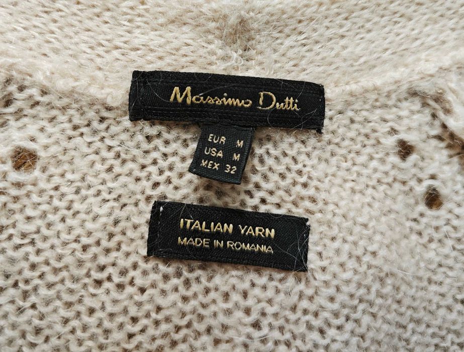 Massimo Dutti Mohair Оригинална дамска жилетка размер М