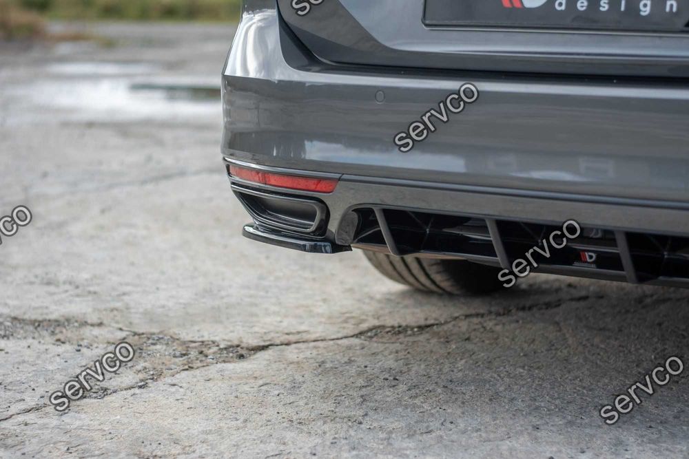 Prelungire splitter bara spate Volkswagen Passat B8 R-Line 2015- v3 - Maxton Design