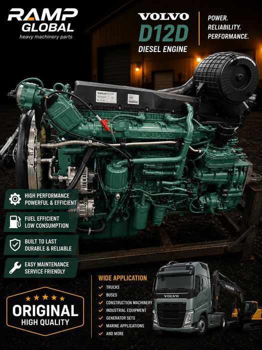 Двигатель Volvo D12D