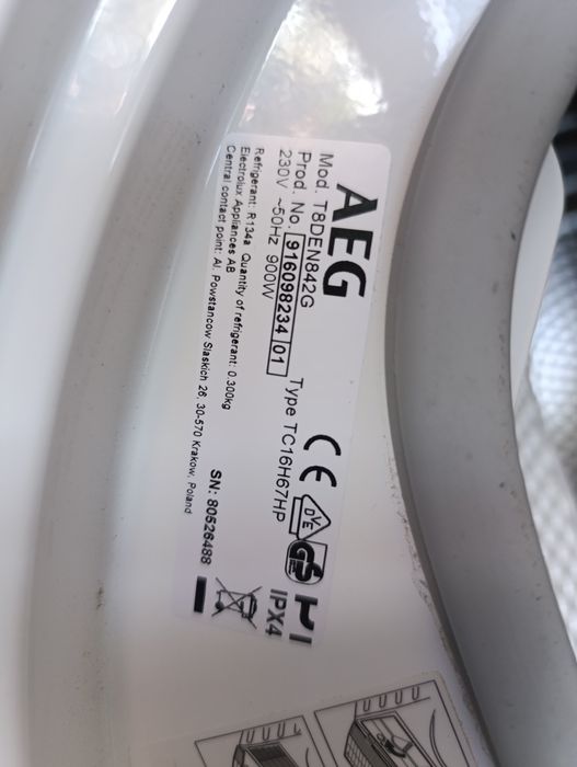 Сушилня Aeg 8000 8кг А+++