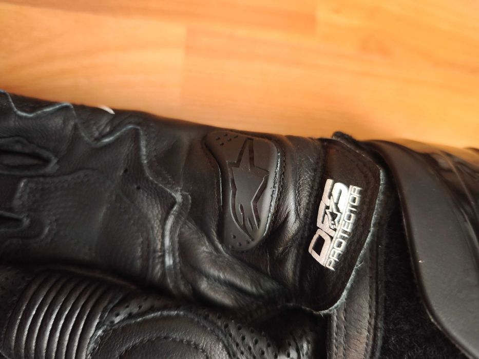 Manusi de piele Noi Negre Marime M Motocicleta Scooter ATV Moto