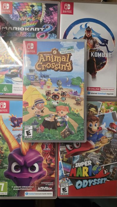 Картриджы Nintendo Switch