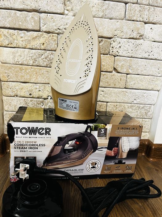 Ютия Tower Ceraglide 2-в-1 – кабелна/безжична, 2800W