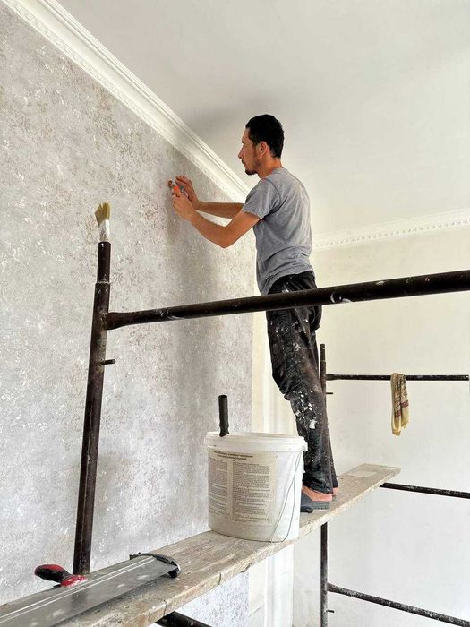 Malyar, Oboy yopishtirish, Malyarka qiamiz