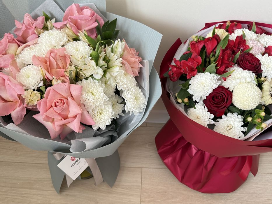 Шикарные букеты цветов