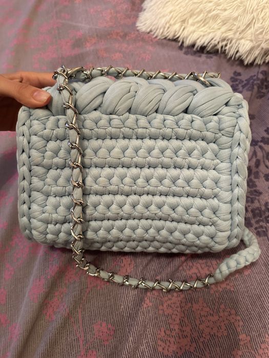 Ръчно плетена чанта