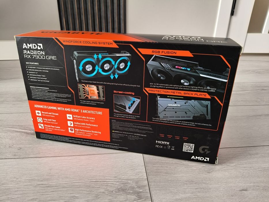 Видеокарта RX 7900GRE 16gb