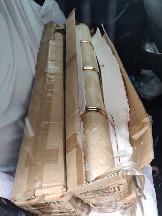 Комплект декоративни лампи от камък