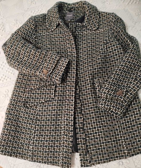 Късо палто NEXT – меланж, размер XL (UK16)