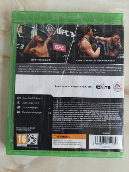 [XboxOne] Vând joc UFC 3 impecabil și original pentru Xbox One //poze reale