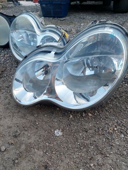 W203 Фарове Mercedes C-class facelift